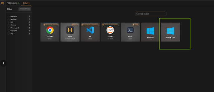 vm workload hubble