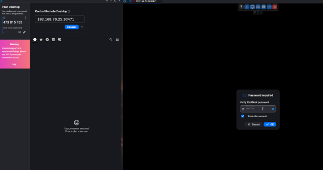 rustdesk local