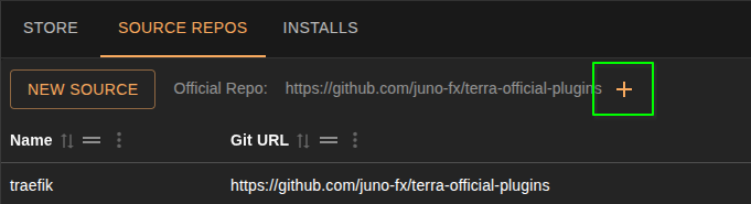 settings menu