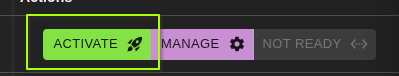 settings menu